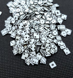 Lucky Dice, Clay Sprinkles, 5mm Fimo Slices