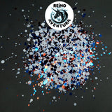 4th Of July Metallic Chunky Glitter Mix