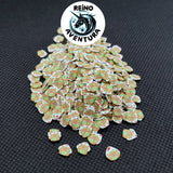 Mini Gingerbread House Clay Sprinkles, Fimo Slices, Embellishments, Nail Deco, Resin Fillers