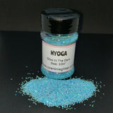 Iridescent Glow in the Dark Glitter, Color Shift, Chunky Glitter