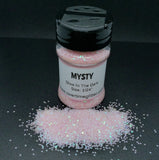 Iridescent Glow in the Dark Glitter, Color Shift, Chunky Glitter