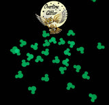 Glow In The Dark Mouse Head Glitter