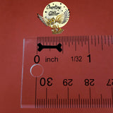 Large Bones Black & White Glitter Shapes