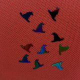 Wizard/Witch Black Hat Holographic Glitter Shapes