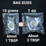 Glow In The Dark Hearts Fimo Clay Slices