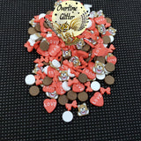 Teddy Bear Valentines Mix, Clay Sprinkles, Fimo Slices