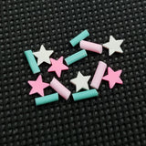 Sprinkles Stars Mix, Clay Sprinkles, Fimo Slices, Embellishments, Nail Deco, Resin Fillers