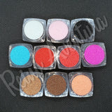 Micro Glass Beads, Opaque, Matte, 0.6-0.8mm, For Nail Decoration, Resin Fillers