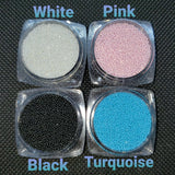 Micro Glass Beads, Opaque, Matte, 0.6-0.8mm, For Nail Decoration, Resin Fillers