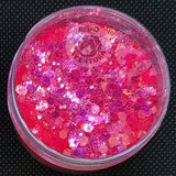 Fruit "Punch" Chunky Glitter Mix, Confetti, Nail Deco, Resin Fillers, Iridescent, Neon