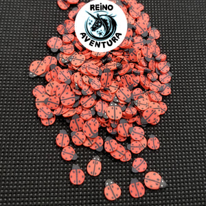 Ladybug Fimo Slices