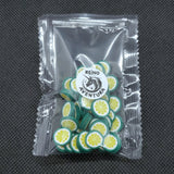 Lime Slices 10mm, Fimo Slices, Clay Slices, Embellishments, Realistic, Resin Fillers, Bow centers