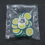 Large Lime Slices, 20mm Fimo Slices, Clay Slices, Embellishments, Realistic, Resin Fillers, Bow centers