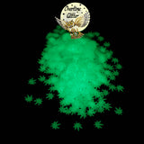 Glow In The Dark Weed Leaf