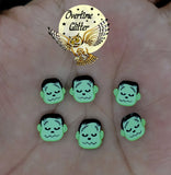 Frankenstein 10mm Fimo Clay Slices