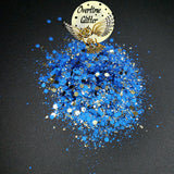 Lapis Lazuli Chunky Satin/Metallic Mix