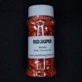 Red Jasper Chunky Satin/Metallic Mix
