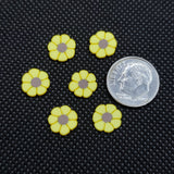 Sunflowers 10mm Fimo Clay Slices