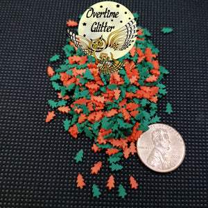 Mini Christmas Tree Mix Fimo Clay Slices