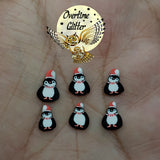 Christmas Penguin Clay Sprinkles Resin Fillers