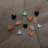 Candy Corn Halloween Mix Clay Sprinkles Resin Fillers