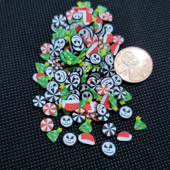 Christmas Town Mix Clay Sprinkles Resin Fillers
