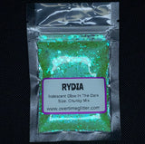 Iridescent Glow in the Dark Glitter Chunky Glitter