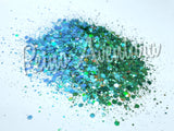 Dubai Chameleon Chunky Glitter Mix