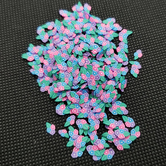 Flower Bunch, Clay Sprinkles, Fimo Slices, Embellishments, Nail Deco, Resin Fillers