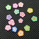 Flower Mix, Colorful, Clay Sprinkles, Fimo Slices, Embellishments, Nail Deco, Resin Fillers