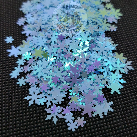 Blue Snowflake Color Shifting