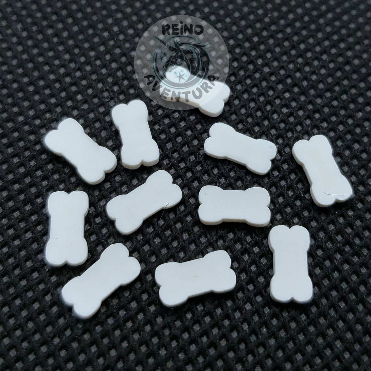 Bones, 8mm, Fimo Slices, Clay Sprinkles, Embellishments, Resin Fillers ...