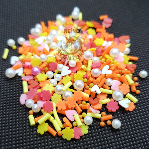 Autumn Mix, Sprinkles, Clay, Fimo Slices, For Resin, Miniatures, Holiday